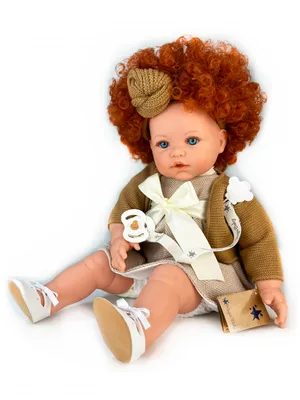 Фотографии девочка рыжие куклы лица шапка игрушка смотрят 1920x1280