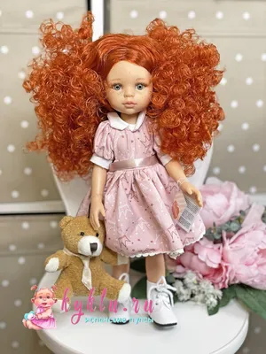 Кукла Марга с рыжими волосами - kyklu.ru
