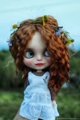 Кукла блайз с натуральными рыжими волосами – заказать на Ярмарке Мастеров –  PIF8MRU | Кукла Кастом, Хабаровск