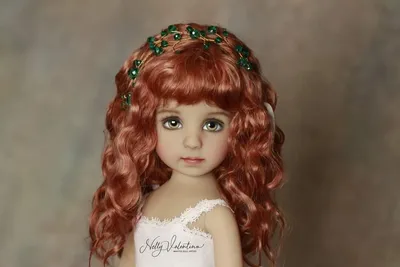 Шарнирная кукла ручной работы Синди с длинными рыжими волосами и модным  нарядом | iG-Store
