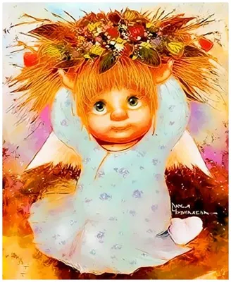 Картина по номерам Рыжий Ангел 40х50 на подрамнике — купить в  интернет-магазине по низкой цене на Яндекс Маркете