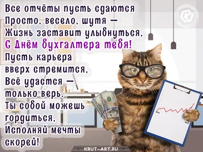 День бухгалтера 21 ноября: прикольные и красивые открытки с надписями к  празднику - МК Новосибирск