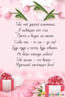 Открытка Племяннику с Днём Рождения, с долларами и пожеланием • Аудио от  Путина, голосовые, музыкальные