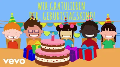 День рождения: полезные слова и выражения - Mein Deutsch