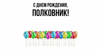 Ответ на пост «С днём рождения, товарищ полковник!» | Пикабу