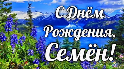 Поздравляем семена с днем рождения (62 фото) » Красивые картинки,  поздравления и пожелания - Lubok.club