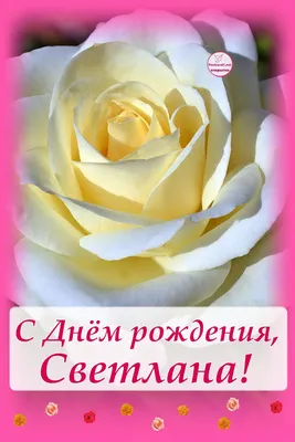 Картинки женщине с днем рождения светлана с пожеланиями (47 фото) »  Красивые картинки, поздравления и пожелания - Lubok.club