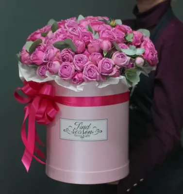 Коробочка с шоколадными буквами \"С днем рождения\" - Корзины и цветы в  коробках - Каталог | Кактус-фло