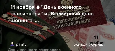 11 ноября День военного пенсионера. Какие хорошие новости к этому дню  появились о военных пенсиях, их повышении и индексации - ПРЕД-ПЕНСИОНЕР