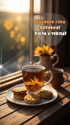 С добрым осенним утром! Улыбнись новому дню! — Скачайте на Davno.ru