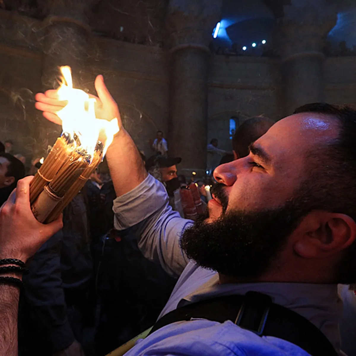 свечи в иерусалиме
