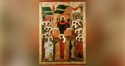 Икона Покров Пресвятой Богородицы | Мастерская Радонежъ