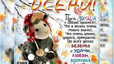 С последним днем осени! — Дневник добрых дел