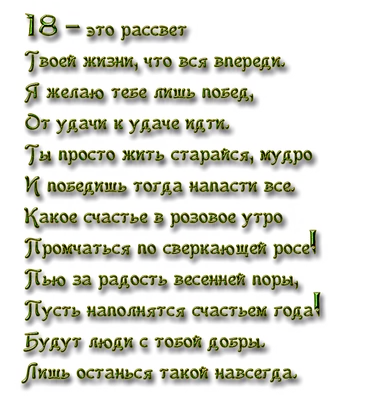 Открытки с днем рождения на 18 лет и совершеннолетие парня и девушки