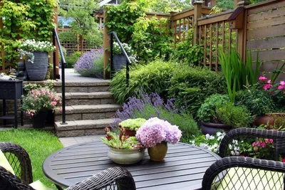Как сделать красивый сад около дома? - dominant-wood.com.ua
