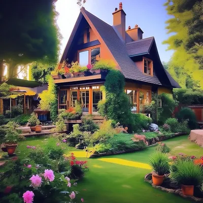 Как создать небольшой уютный сад вокруг дома - archidea.com.ua
