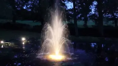 Фотография садовых фонтанов и водопадов, которые добавят магии вашему саду