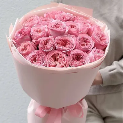 Нежные Садовые Розы, артикул: 609975, с доставкой в город Талгар