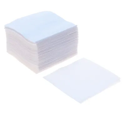 Салфетки бумажные белые квадратные однослойные 1/8 сложение 240×240 мм по  7020 шт/кор