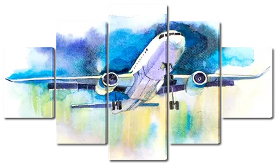 Рисунок самолета с комбинированным крылом Flying-V - Галерея - ВПК.name