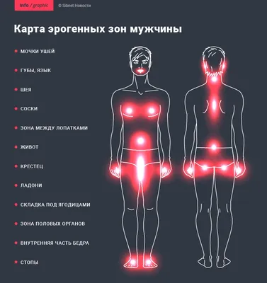 Тело мужчины: где заснули эрогенные зоны - Отношения - info.sibnet.ru