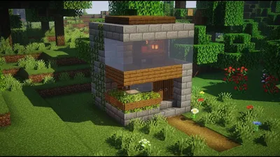 10 самых КРАСИВЫХ домов в Minecraft. (Все постройки можно построить в  режиме выживания!) | Kirill Apple | Дзен