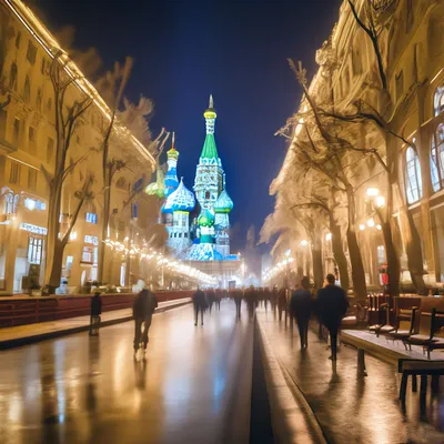 Сияет и блестит: самые красивые места для ночных прогулок по Москве