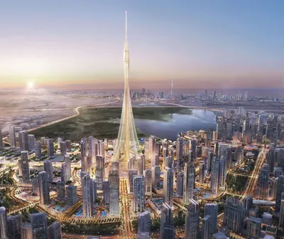В Дубае строят самое высокое здание в мире 1300м. - YouTube