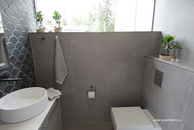 Как сделать ванную комнату и туалет в частном доме с нуля