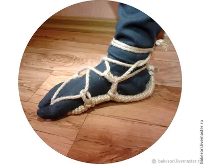 Варадзи, японские плетеные сандали в интернет-магазине Ярмарка Мастеров по  цене 1300 ₽ – 4FSAFBY | Сандалии, Калуга - доставка по России