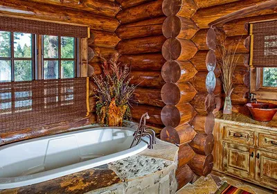 Делаем ванную комнату в деревянном доме | 1000 ремонтов