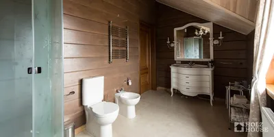 Ванная в деревянном доме. Особенности обустройства.