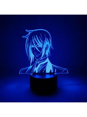 Itomori shop LED светильник Себастьян Михаэлис из аниме Темный дворецкий