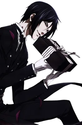 Обои на рабочий стол Sebastian Michaelis / Себастьян Михаэлис из аниме  Темный дворецкий / Dark Butler / Kuro Shitsuji, обои для рабочего стола,  скачать обои, обои бесплатно