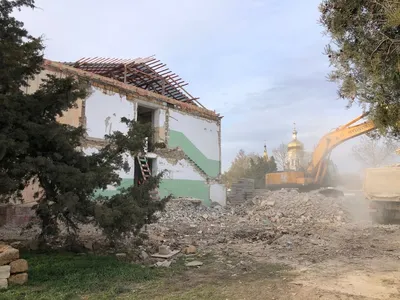 На строительстве школы в Уютном Сакского района зафиксировано отставание