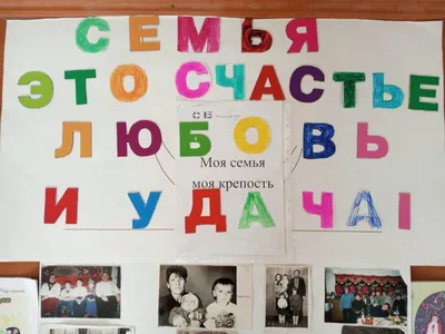 Тематическая выставка рисунков «Семья – это счастье». | Школьный портал  Республики Мордовия