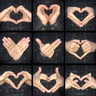 Фотографии сердец из рук: отражение любви и доброты