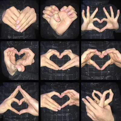 Фотография Сердце из рук: изображение с руками, образующими сердце, в формате JPG