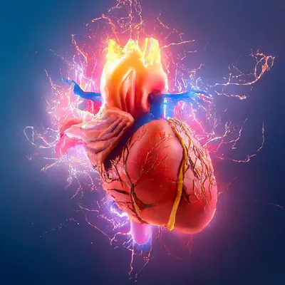 Строение сердца анатомия рисунок