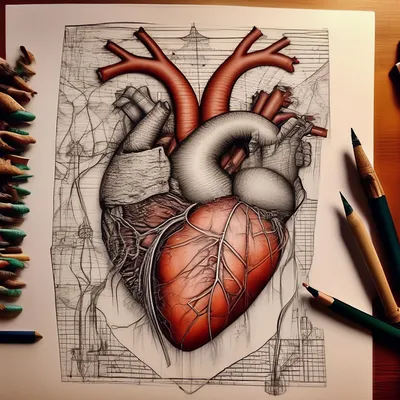 Рисунок, чертёж, анатомия, карандашом…» — создано в Шедевруме
