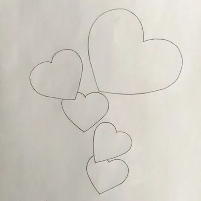 Как нарисовать сердечко карандашом: поэтапные уроки для детей.  Мастер-класс, как рисовать красивое сердце на листе бумаги А4
