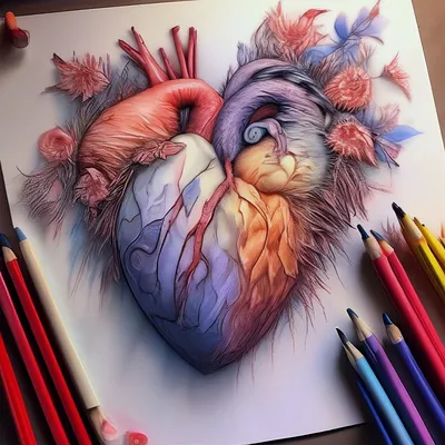 как нарисовать сердце - Ravlyk