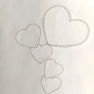 Рисунки сердечки легкие для начинающих (47 фото) » рисунки для срисовки на  Газ-квас.ком
