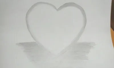 Рисунки сердца для срисовки (35 лучших фото)