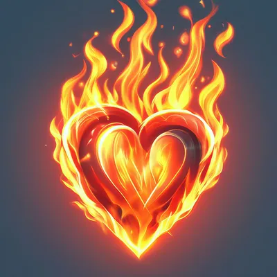 сердце в огне. изолирован от белого. красное сердце с огнем. любовь. вектор  Иллюстрация вектора - иллюстрации насчитывающей красно, пожар: 228707950