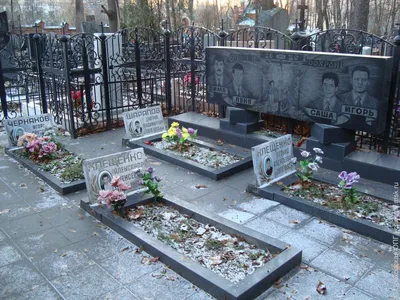 Ореховская ОПГ | Могилы | Групповая могила «ореховских» на Введенском  кладбище