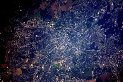 Российский космонавт сфотографировал Минск из космоса