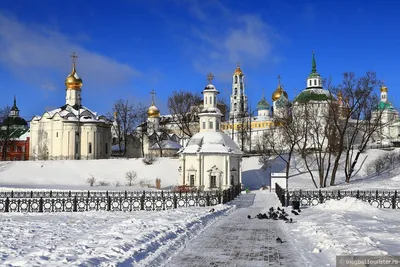 Сергиев Посад Зимой Фото фото