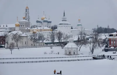 Зима в Сергиевом Посаде