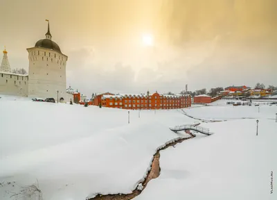 Сергиев Посад зимой, HD-фото пейзажи